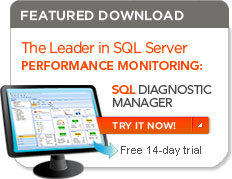 SQL diagnostic manager